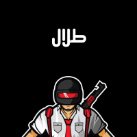 إسم طلال مكتوب على صور شعار ببجي موبايل