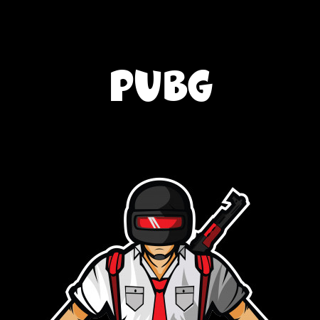 إسم pubg مكتوب على شعار ببجي موبايل